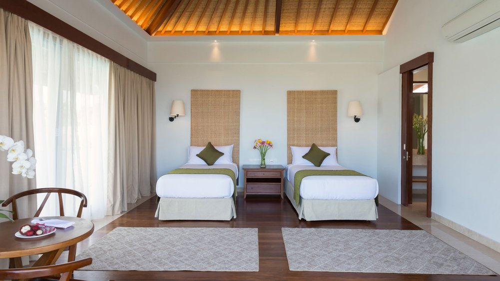 Pandawa Cliff Estate - Villa Marie - Upstairs twin bedroom